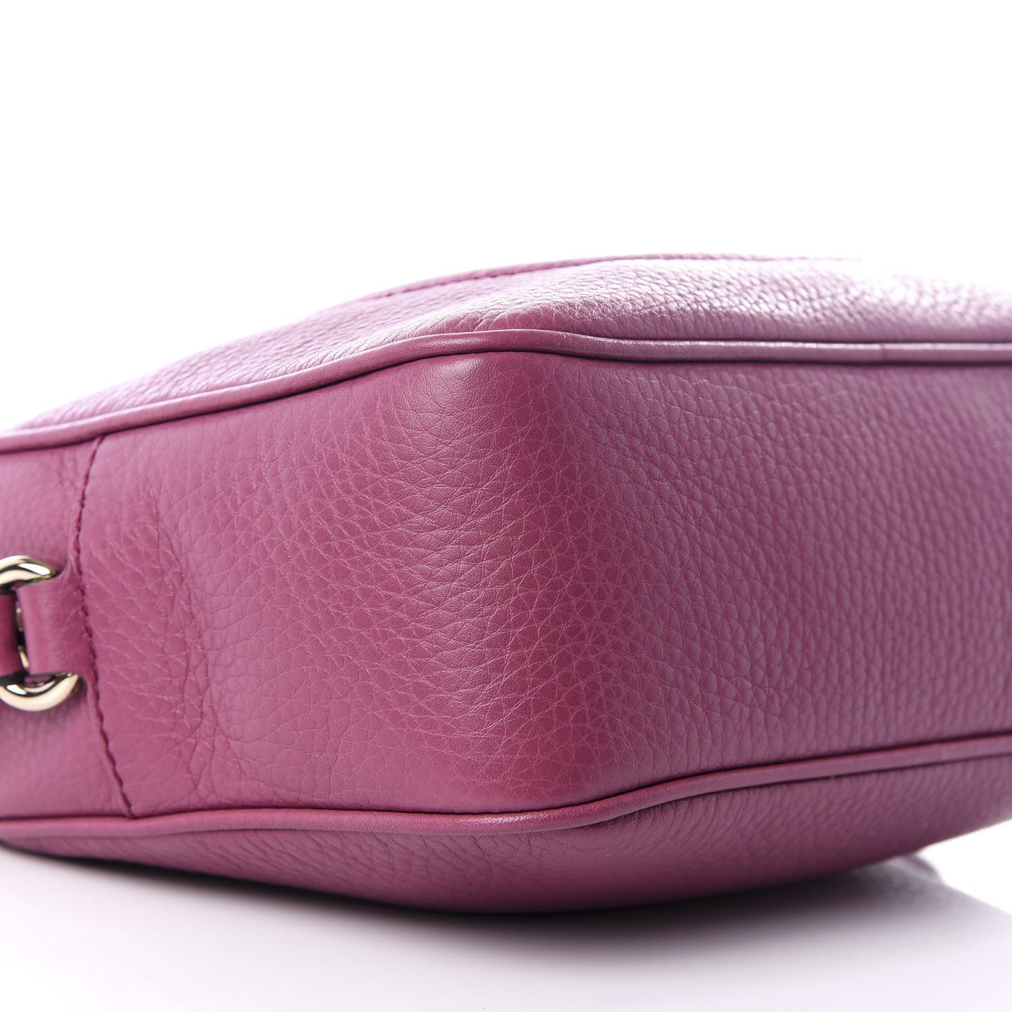 Pebbled Calfskin Small Soho Disco Bag Peonia Flower