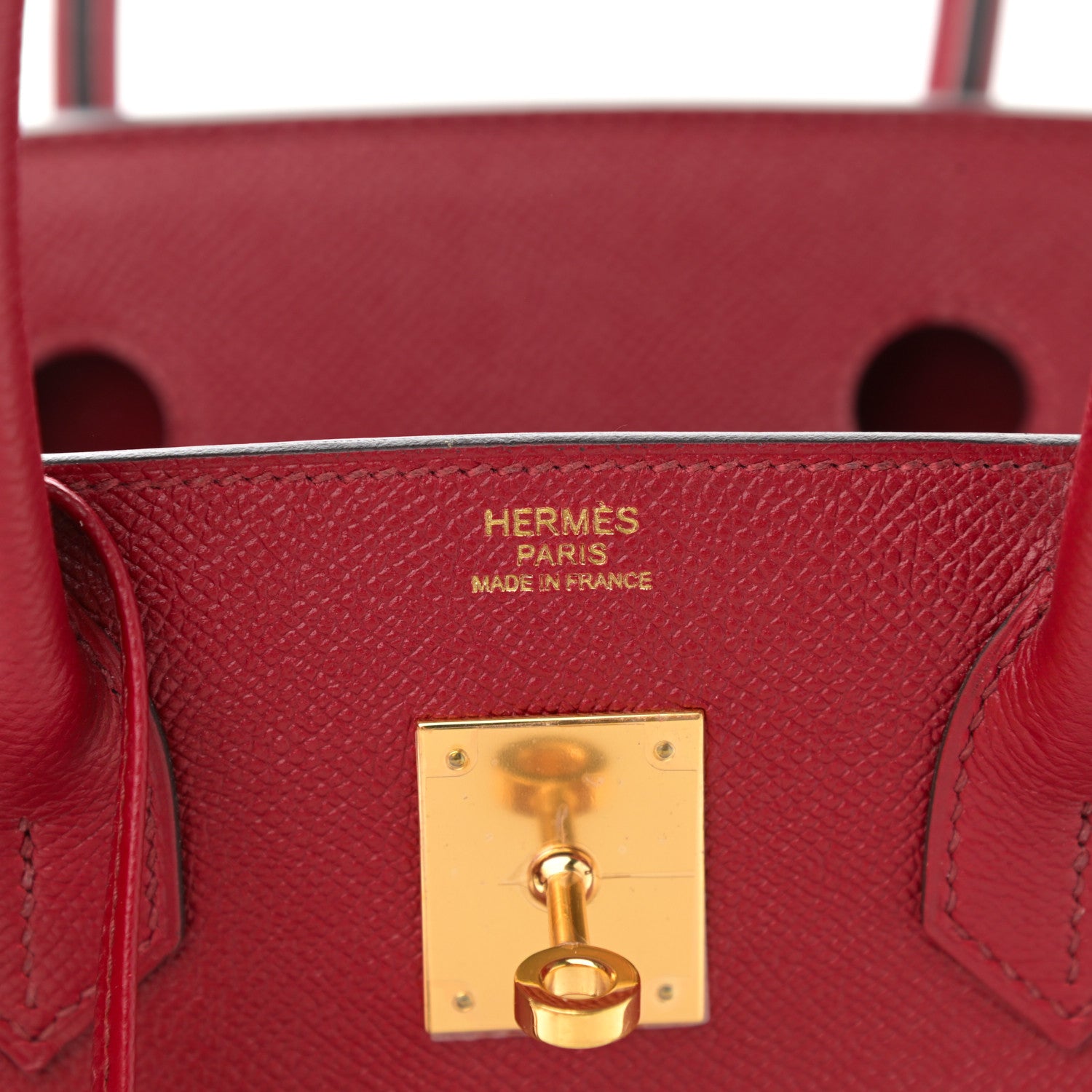Hermes Epsom Birkin 30 Rouge Grenat 6 of 14