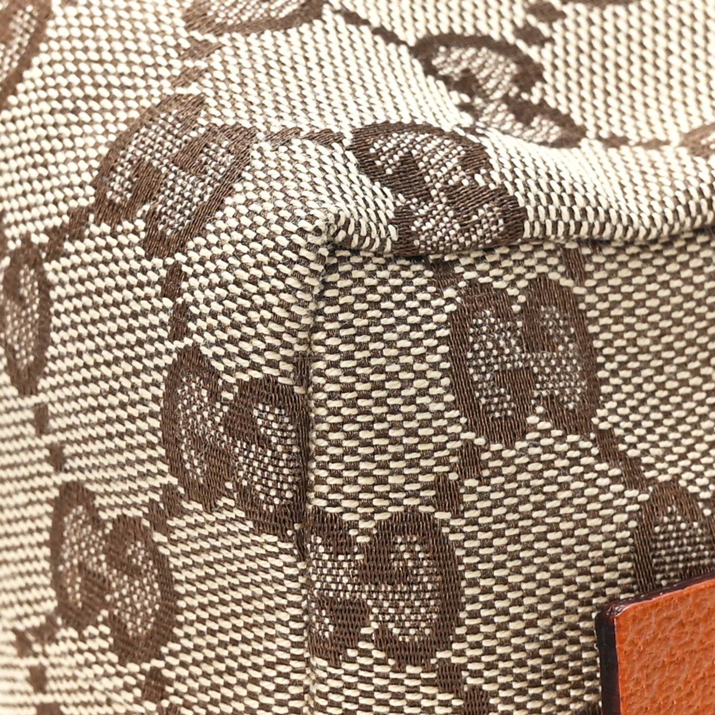 Monogram Large Cosmetic Case Orange