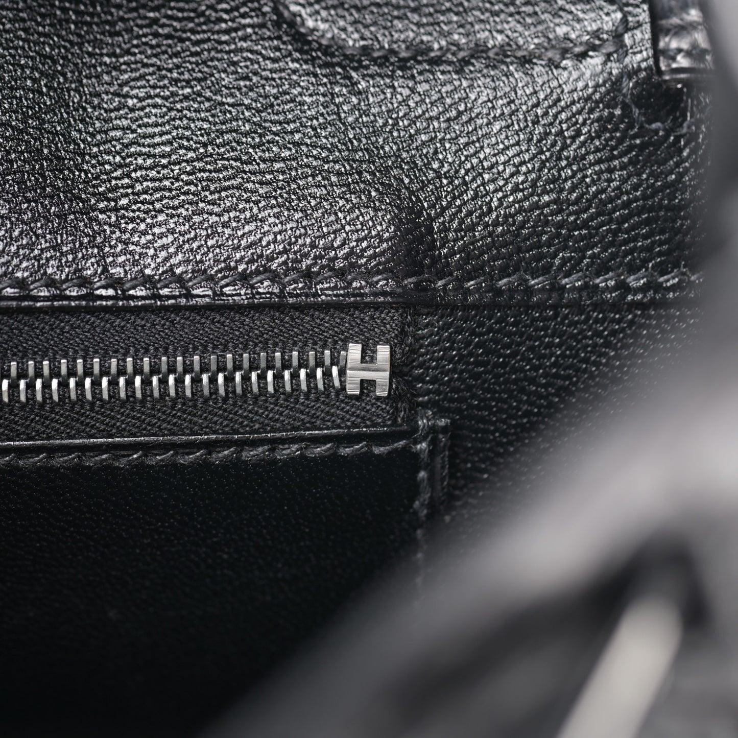 Matte Niloticus Crocodile Birkin 30 Black