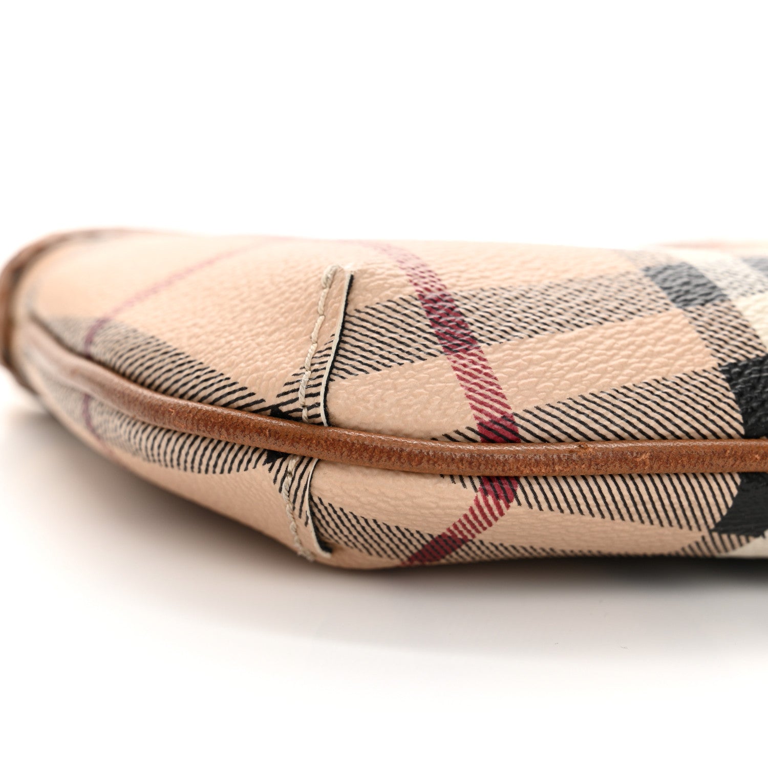 Burberry Haymarket Check Clara Pochette Brown 9 of 15