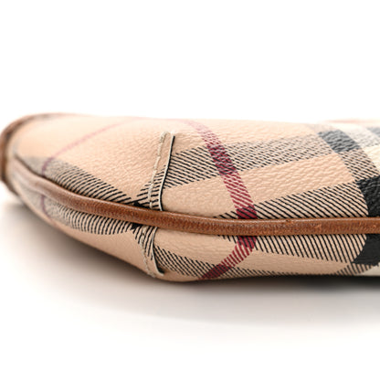 Burberry Haymarket Check Clara Pochette Brown 9 of 15