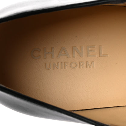 Chanel Smooth Calfskin Mens Loafers 45 Black 7 of 7