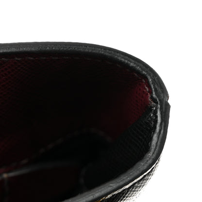 Prada Saffiano Lux Bi-Color Medium Tote Red Black 11 of 14