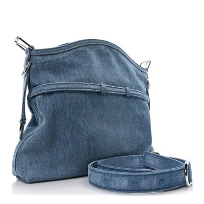 Givenchy Washed Denim Medium Voyou Bag Medium Blue 3 of 10