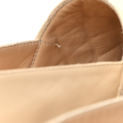 Chanel Lambskin Quilted CC Espadrilles 39 Beige 11 of 12