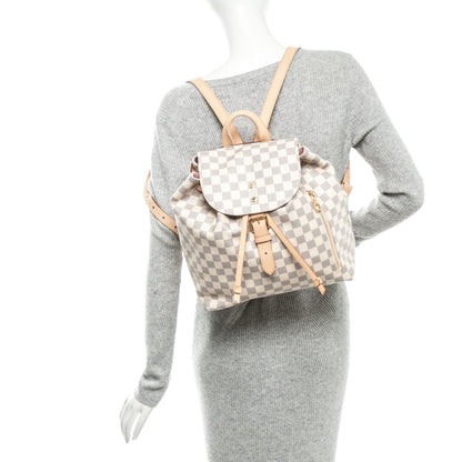Louis Vuitton Damier Azur Sperone Backpack 2 of 7