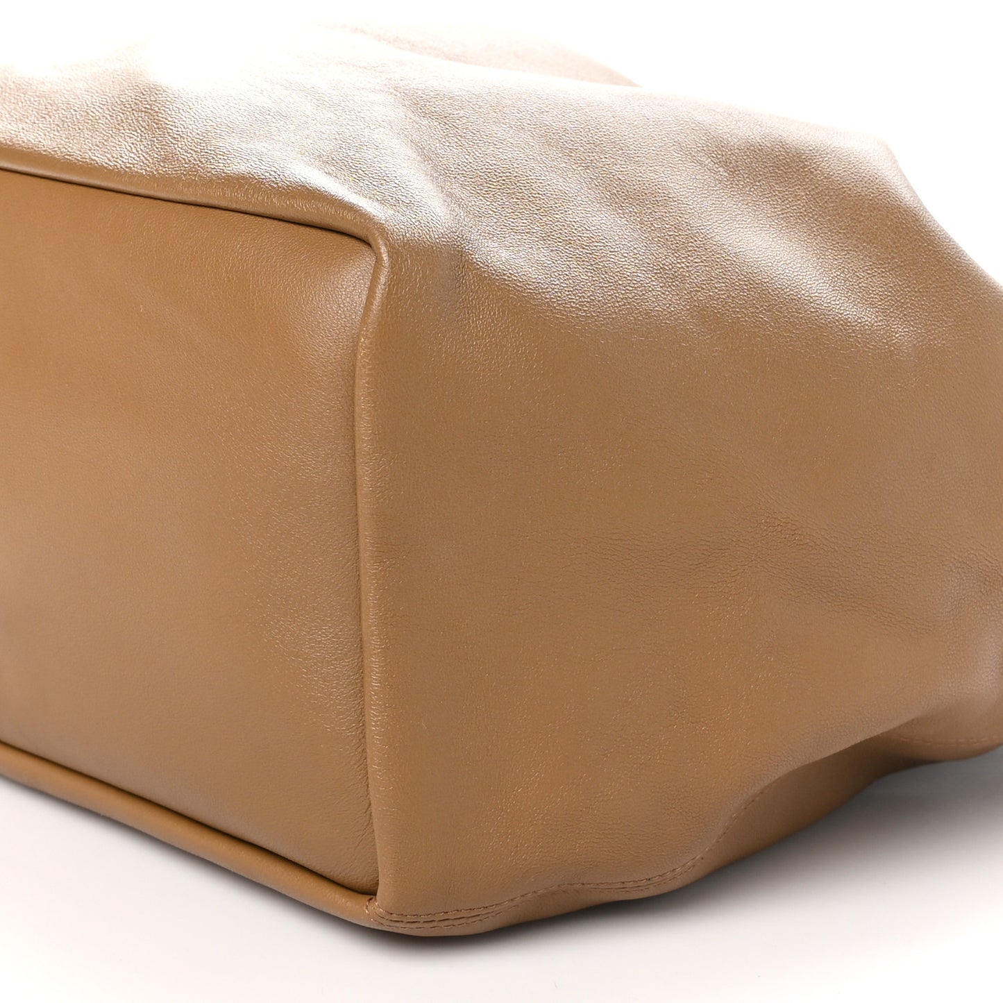 Mellow Nappa Medium Squeeze Bag Oak