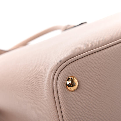 Prada Saffiano Cuir Medium Double Bag Cipria 10 of 12