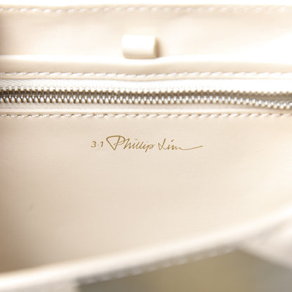 3.1 Phillip Lim 3.1 Calfskin Mini Pashli Trapeze Satchel Powder Champagne 6 of 10