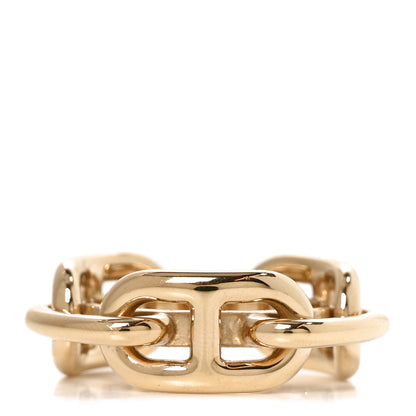Hermes Permabrass Regate Scarf Ring Gold 1 of 7