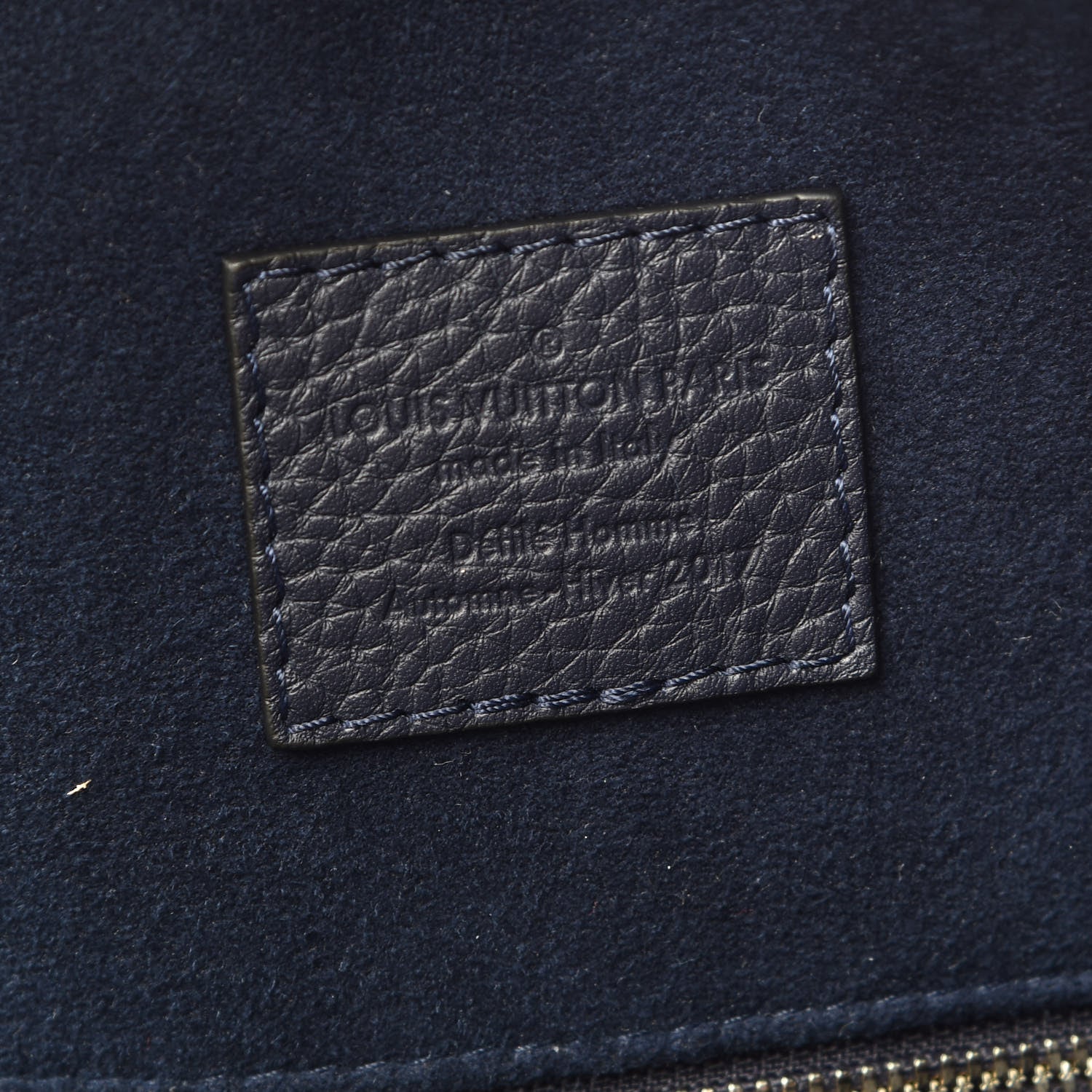 Louis Vuitton Taurillon East Side Duffle Indigo 6 of 8