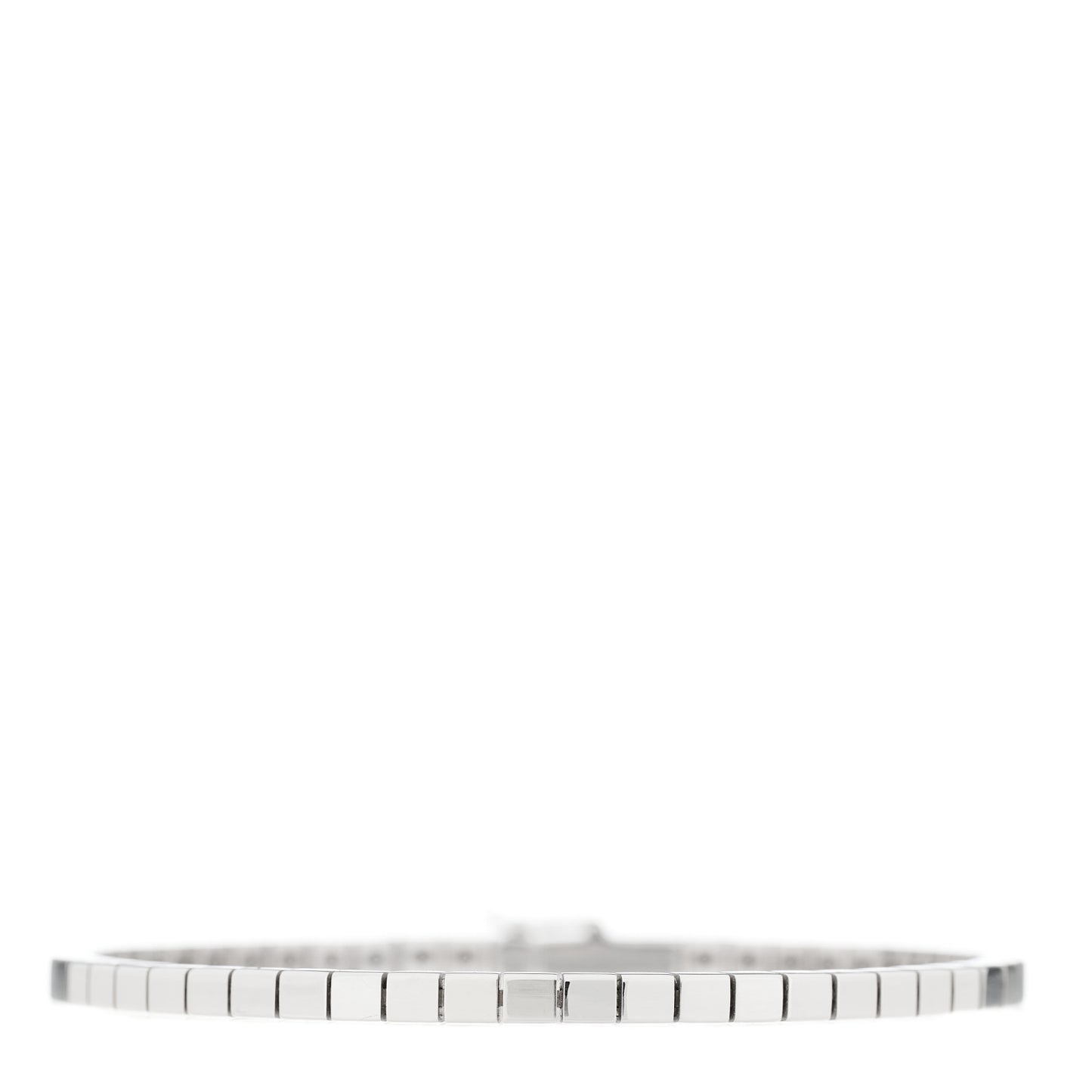 18K White Gold Lanieres Bracelet