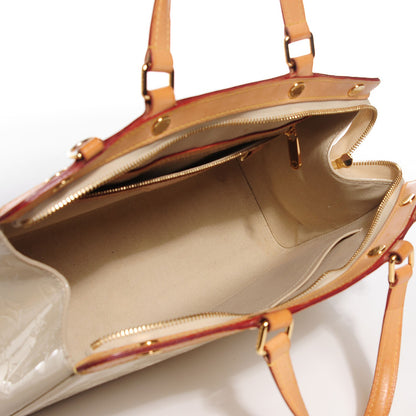 Louis Vuitton Vernis Brea MM Blanc Corail 5 of 8