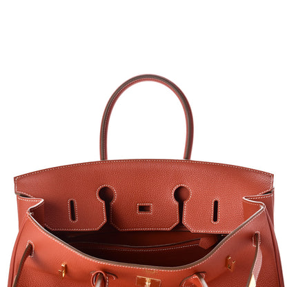 Hermes Togo Birkin 35 Sanguine 9 of 34