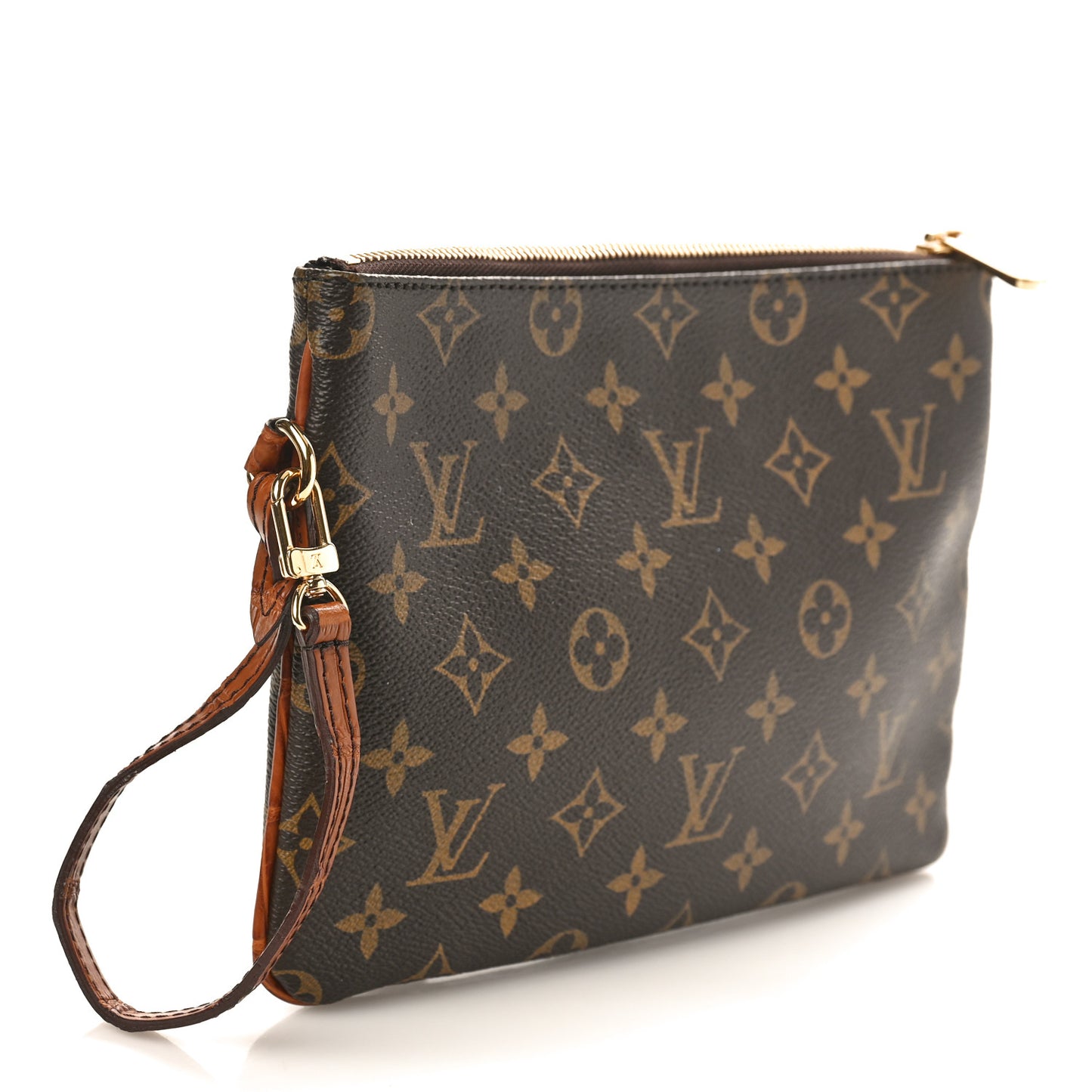 Monogram Alligator Trim Mahina XL Pochette