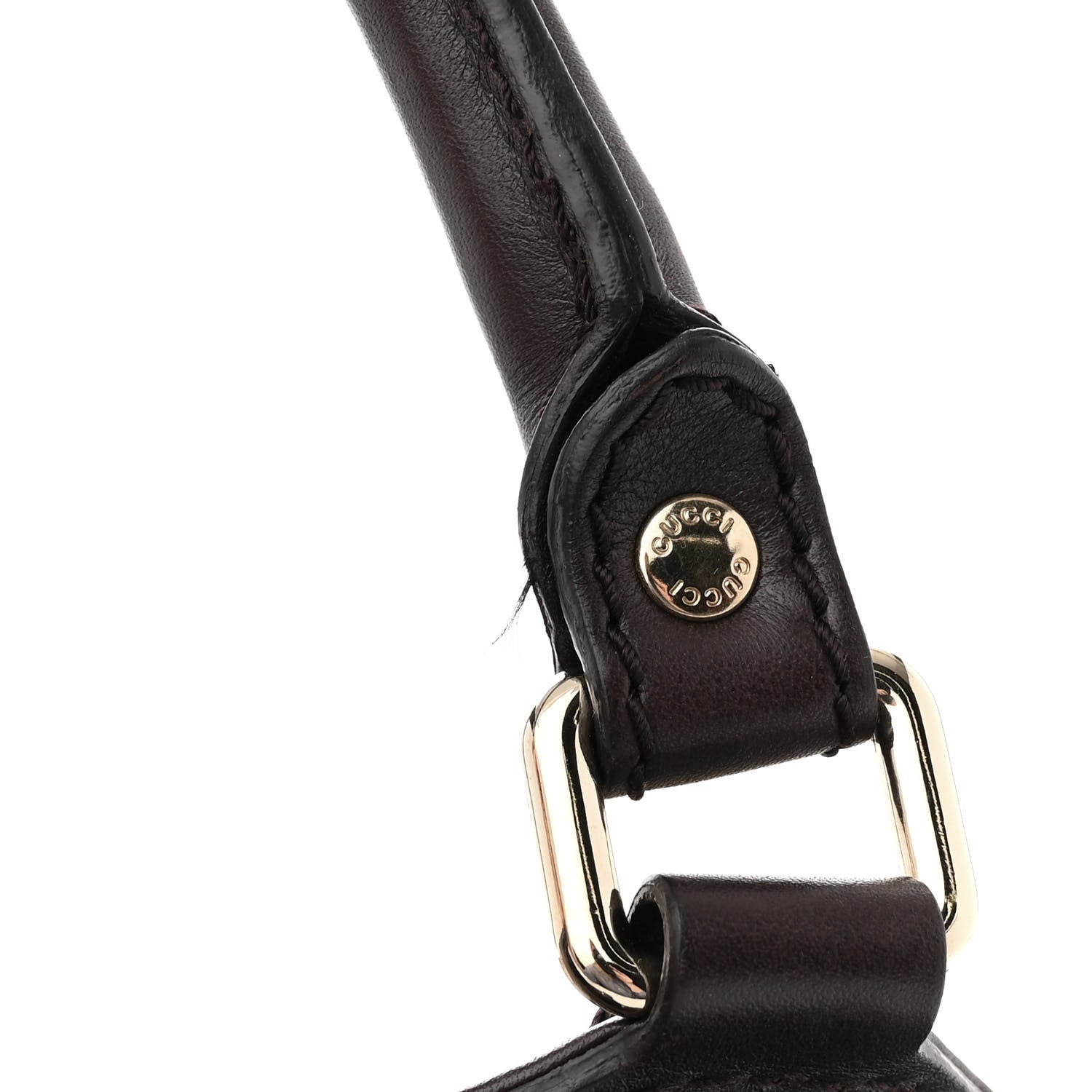 Gucci Monogram Medium Sukey Tote Dark Brown 13 of 15