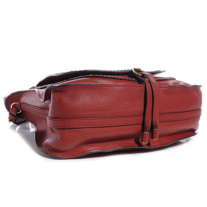 Chloe Calfskin Medium Marcie Satchel Garnet 4 of 9