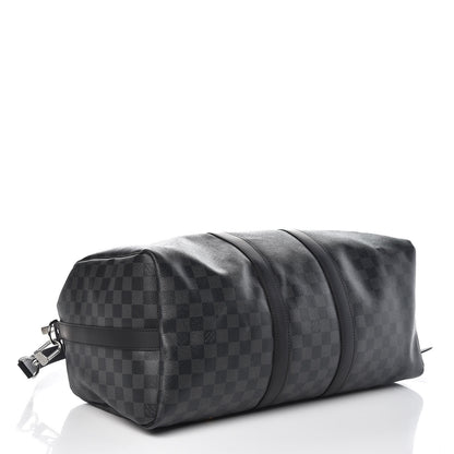 Louis Vuitton Damier Graphite LV League Keepall Bandouliere 45 4 of 7