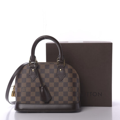 Louis Vuitton Damier Ebene Alma BB 10 of 10