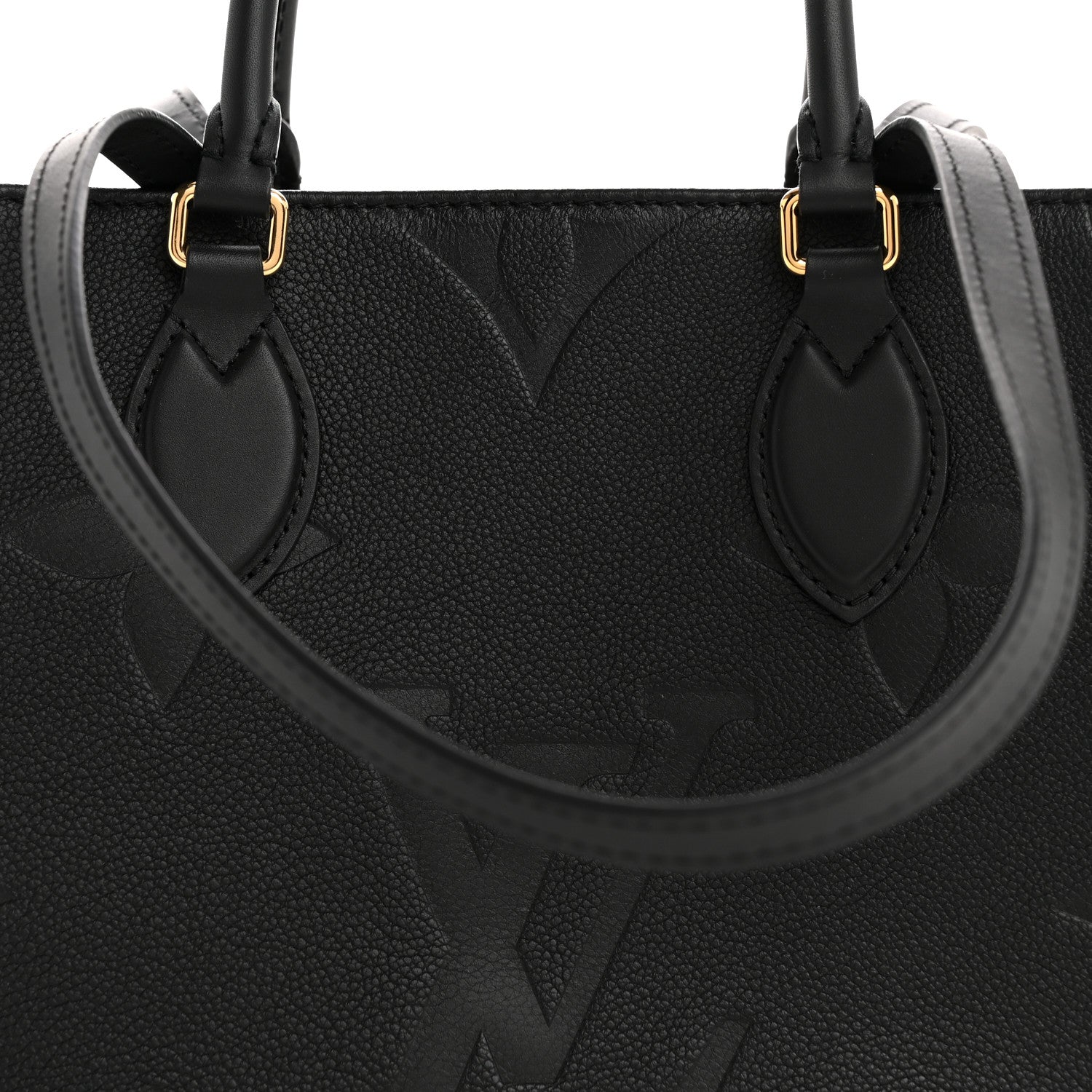 Louis Vuitton Empreinte Monogram Giant Onthego MM Black 7 of 12