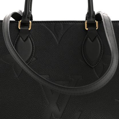 Louis Vuitton Empreinte Monogram Giant Onthego MM Black 7 of 12