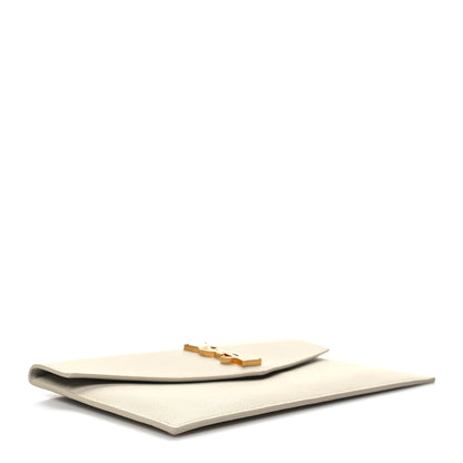 Saint Laurent Grain De Poudre Uptown Pouch Crema Soft 4 of 11