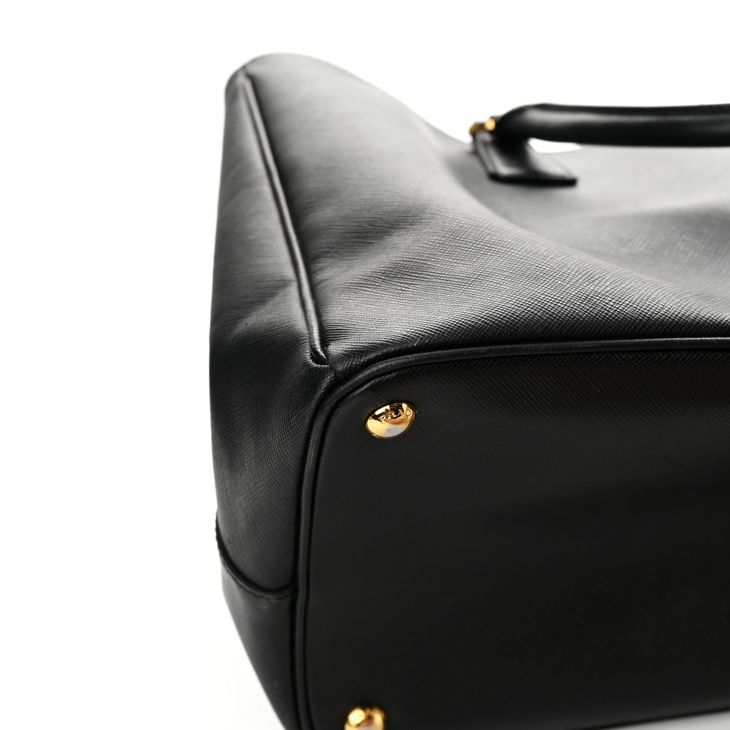 Saffiano Lux Large Tote Black