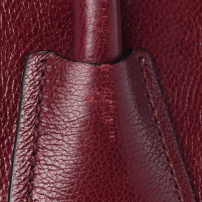 Prada Glace Calf Twin Pocket Tote Ametista 10 of 16