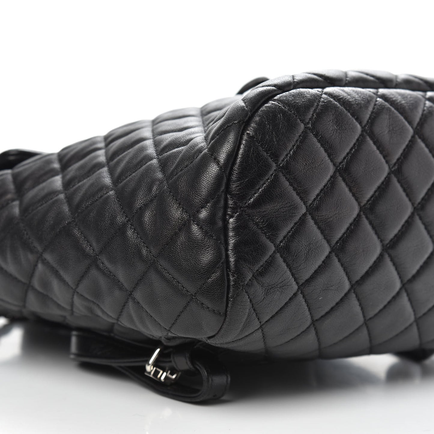 Calfskin Quilted Small Urban Spirit Backpack Black