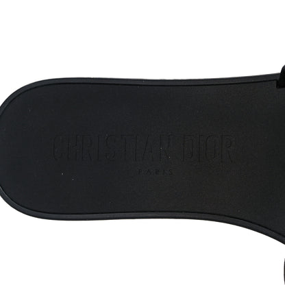 Christian Dior Technical Stretch Fabric Camouflage Dio(r)evolution Slide Sandals 40 Black Military 7 of 8