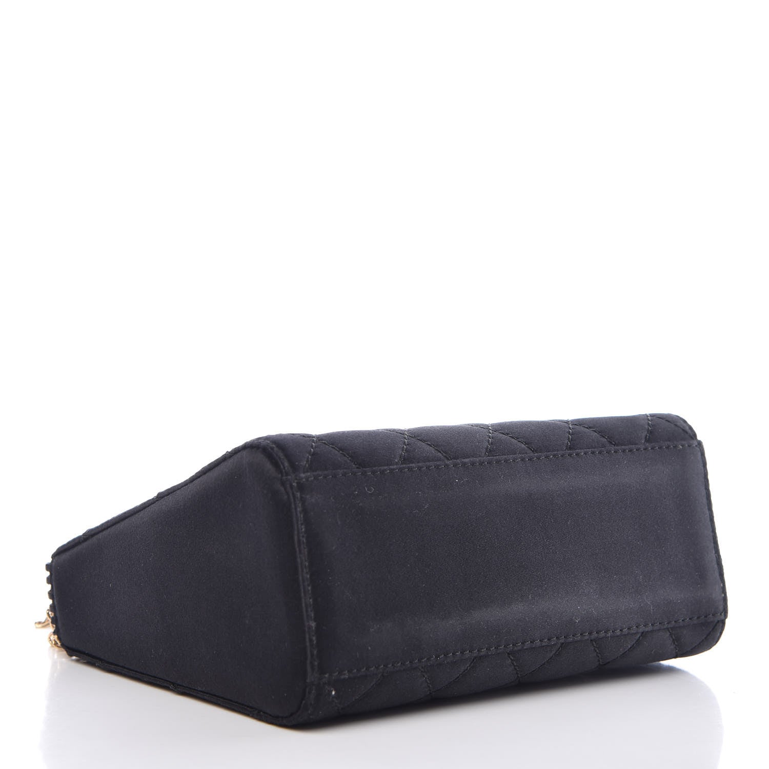 Chanel Satin Quilted Mini Flap Black 4 of 7