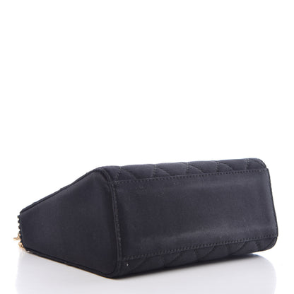 Chanel Satin Quilted Mini Flap Black 4 of 7