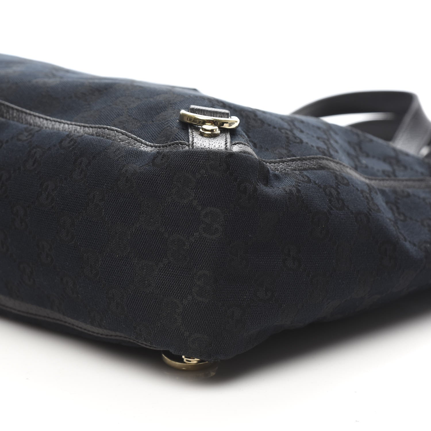 Gucci Monogram Large Abbey Tote Black 9 of 10