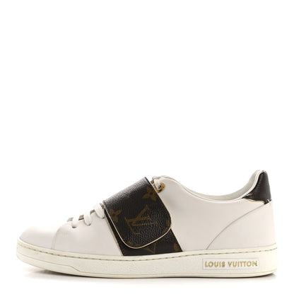 Louis Vuitton Calfskin Monogram Frontrow Sneaker 36 White 1 of 13