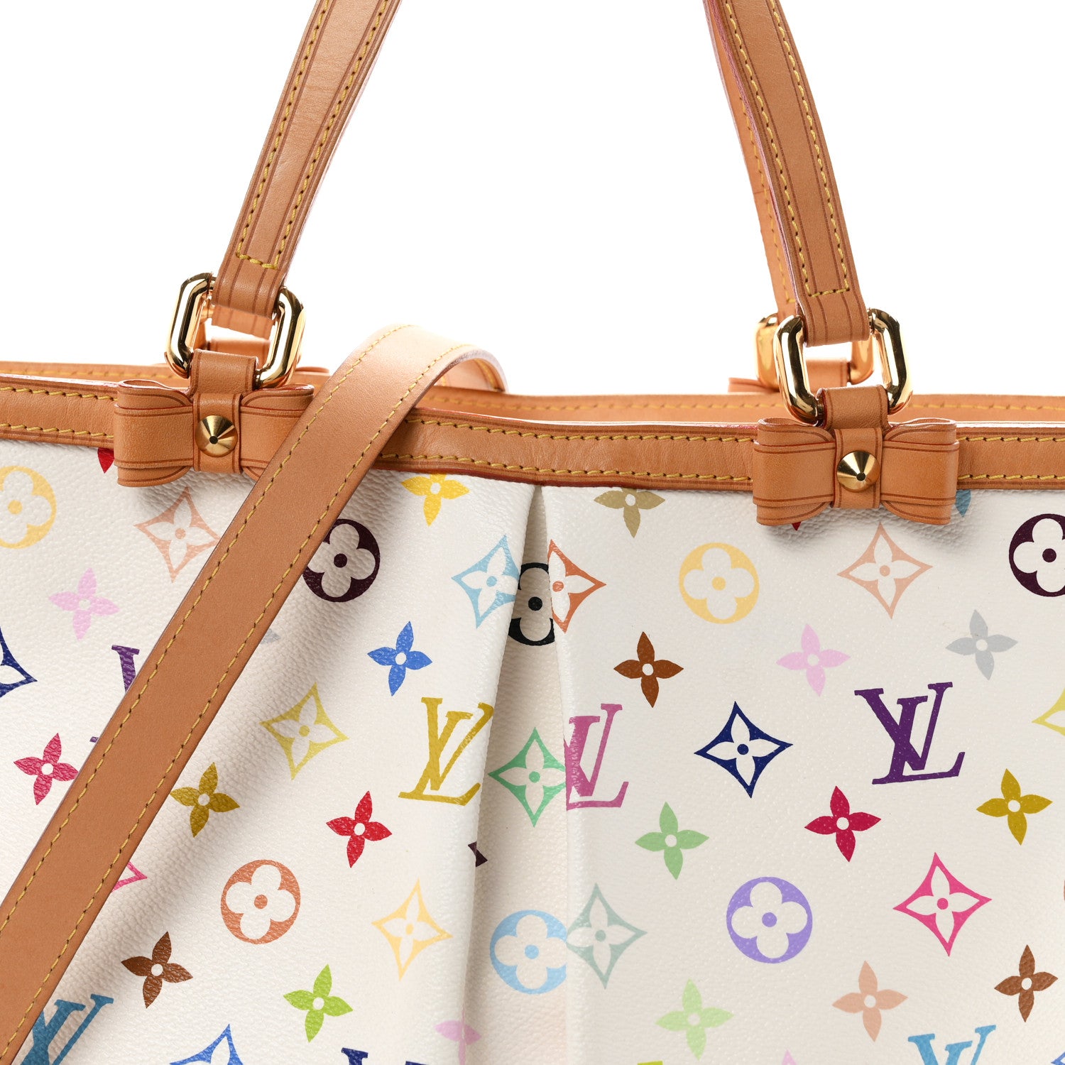 Louis Vuitton Monogram Multicolor Sharleen GM White 8 of 10