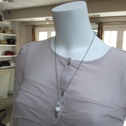 Chanel Icy Pearl Drop Necklace 10A 2 of 5