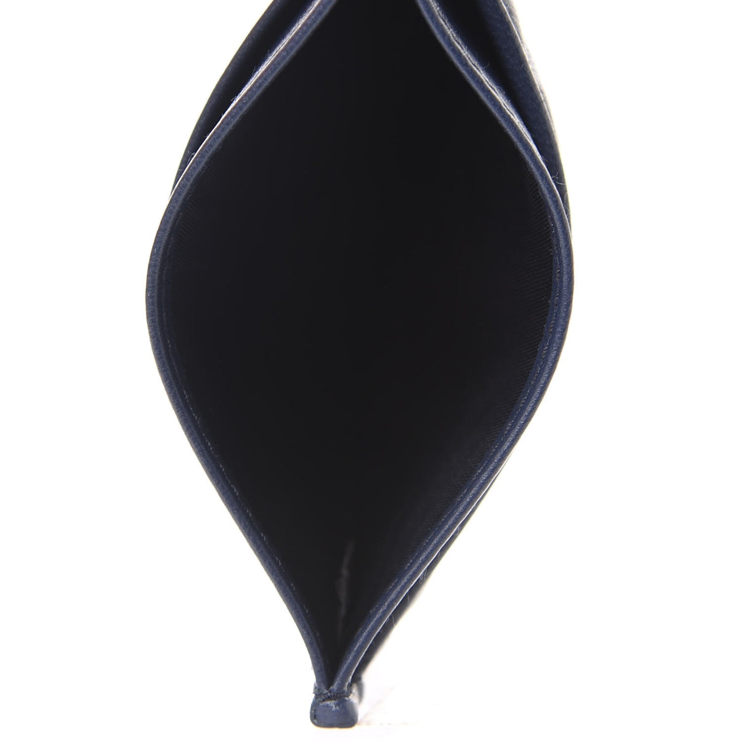 Nappa Matelasse Card Case Bleuette