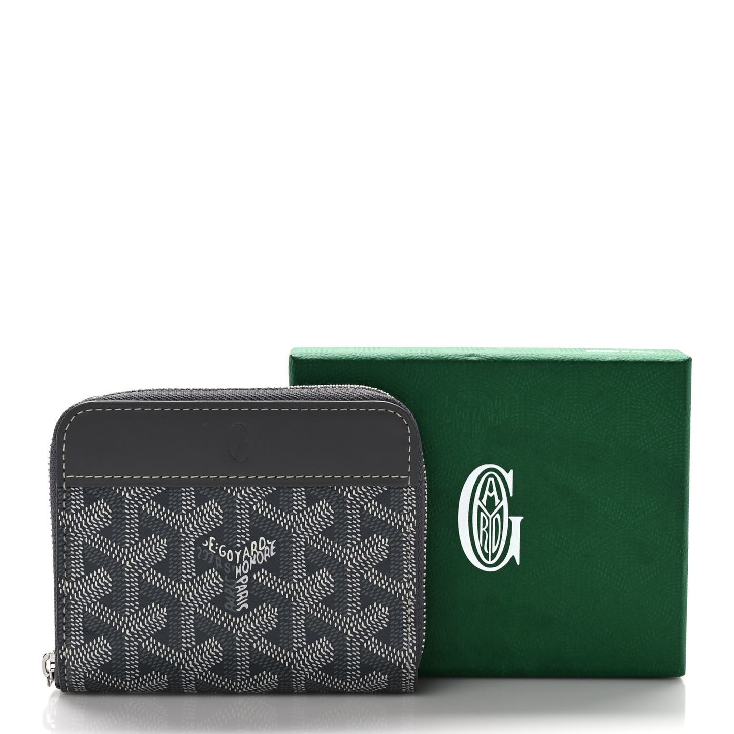 Goyardine Matignon PM Wallet Grey