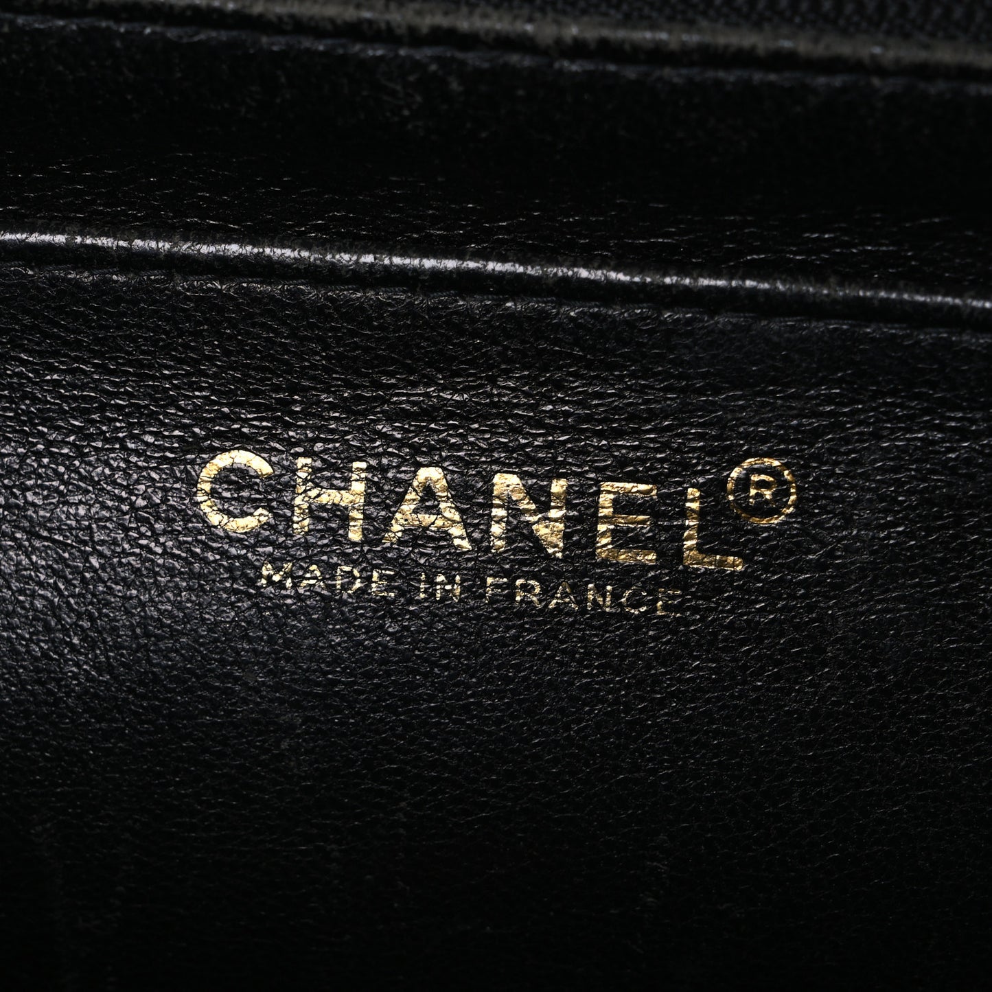 Caviar Jumbo Single Flap Black