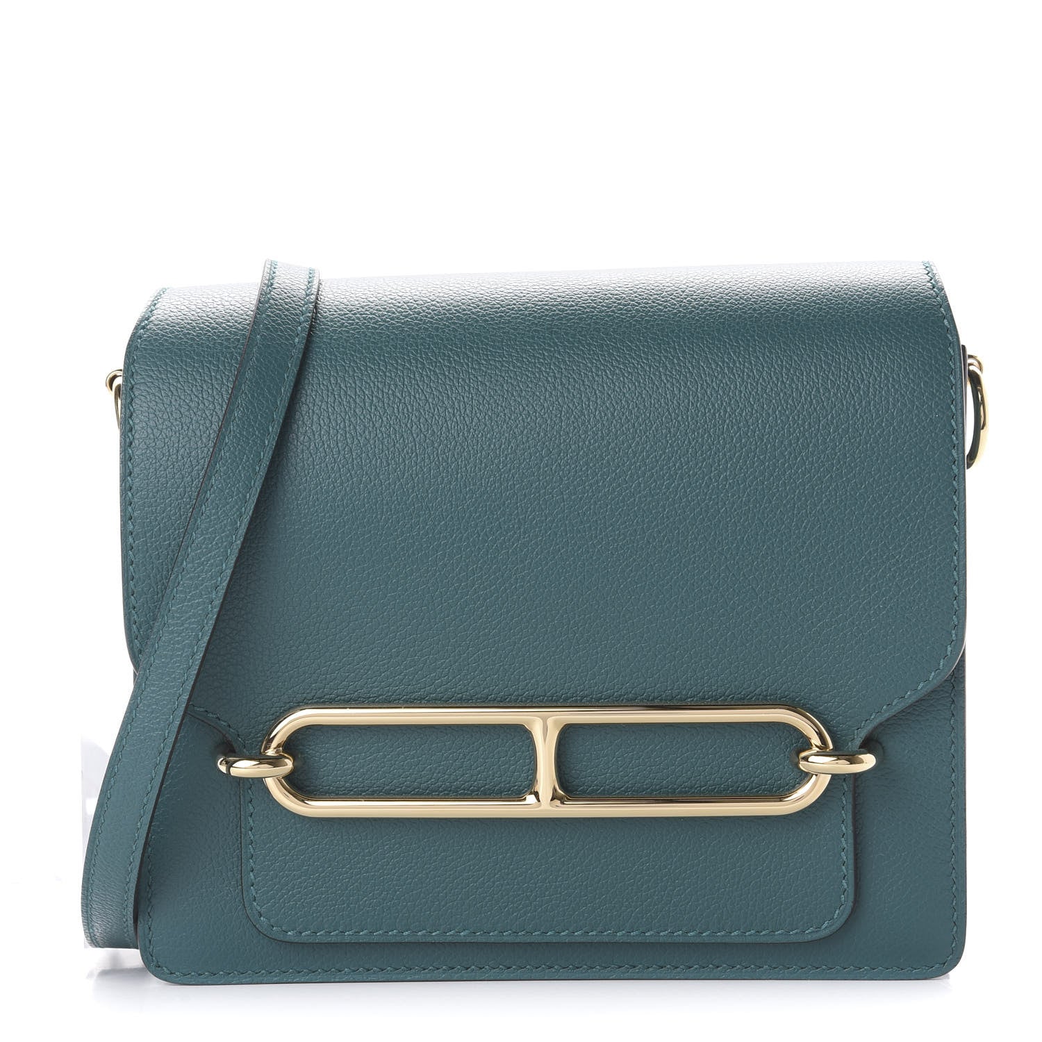 Hermes Evercolor Mini Sac Roulis Vert Bosphore 1 of 11