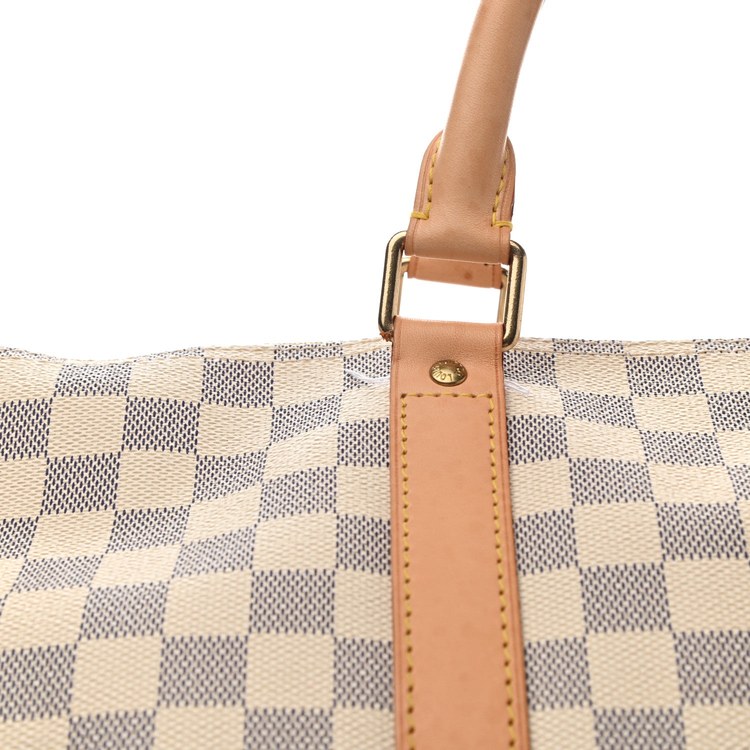 Louis Vuitton Damier Azur Keepall Bandouliere 55 9 of 16