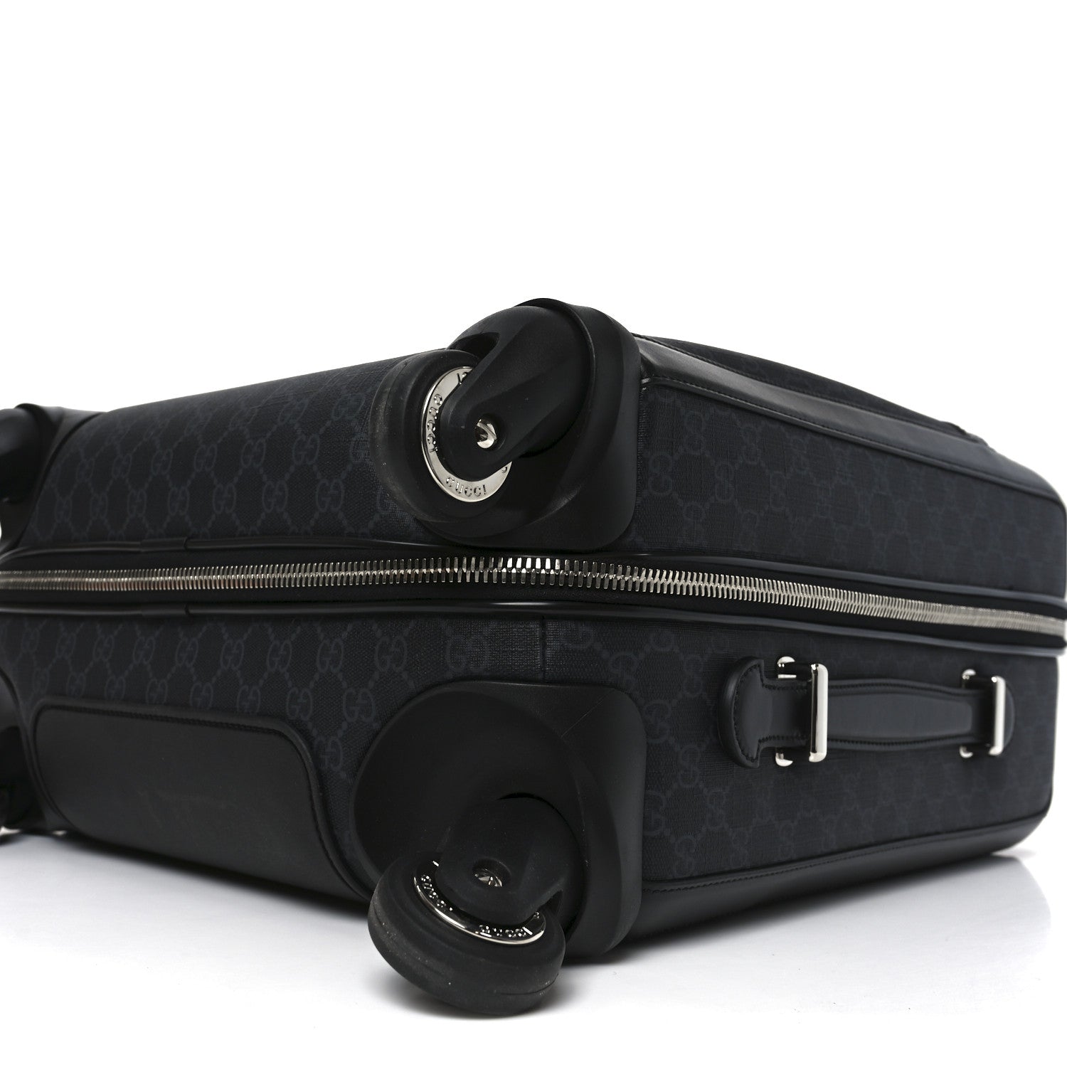 Gucci GG Supreme Monogram Calfskin Cabin Trolley Black 9 of 9