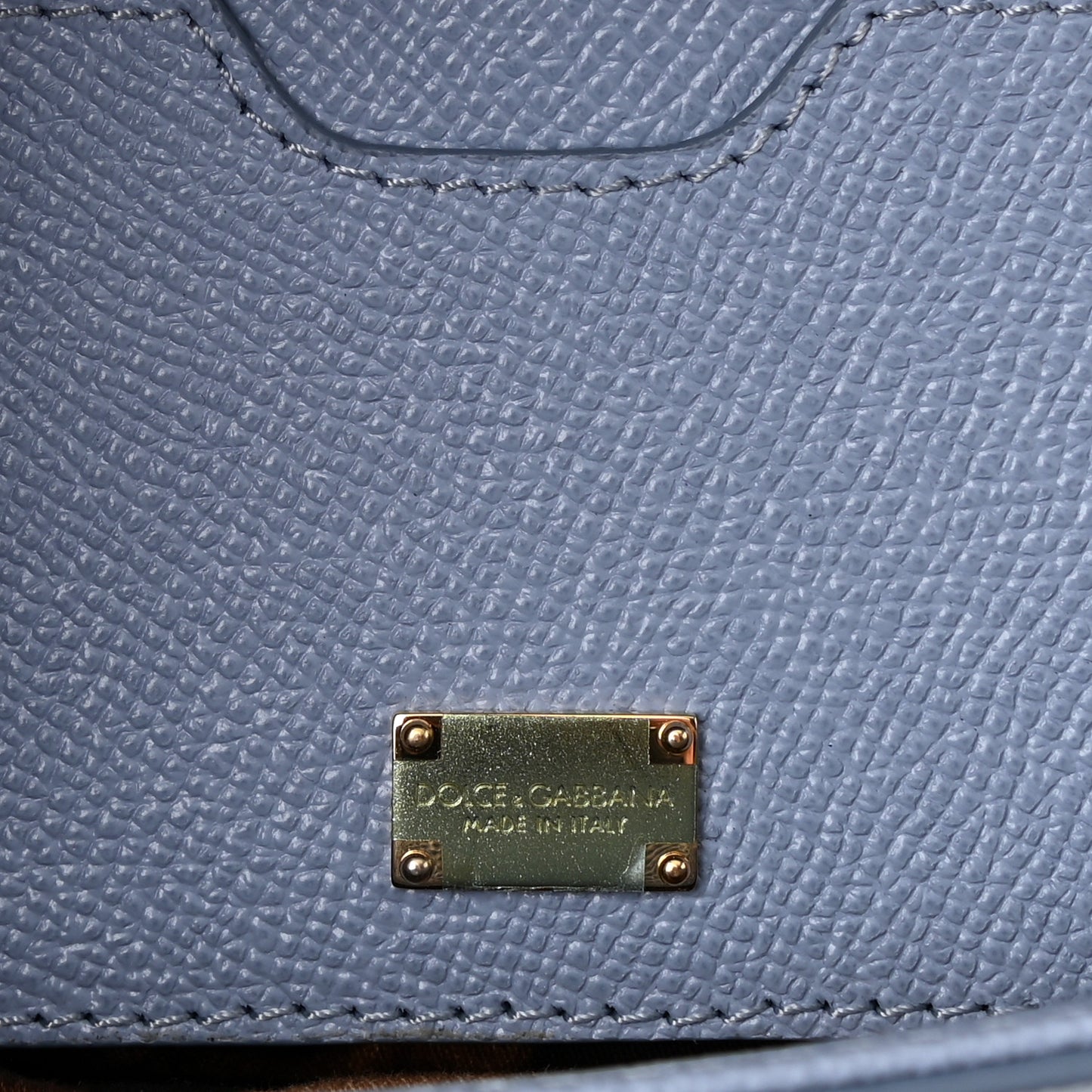 Dauphine Embroidered Small Miss Sicily Satchel Fiordaliso