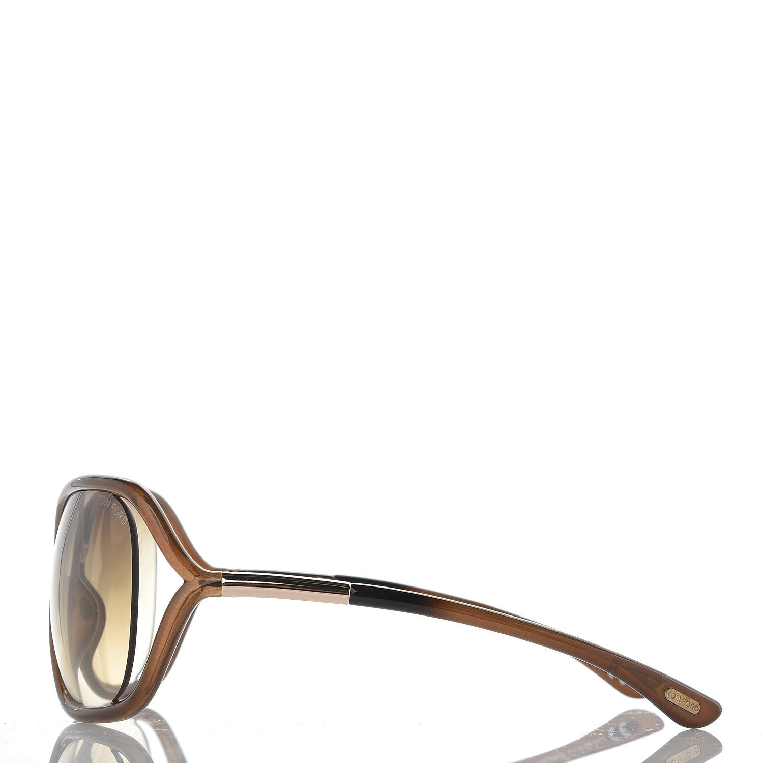 Tom Ford Raquel Sunglasses TF76 Dark Brown 2 of 7
