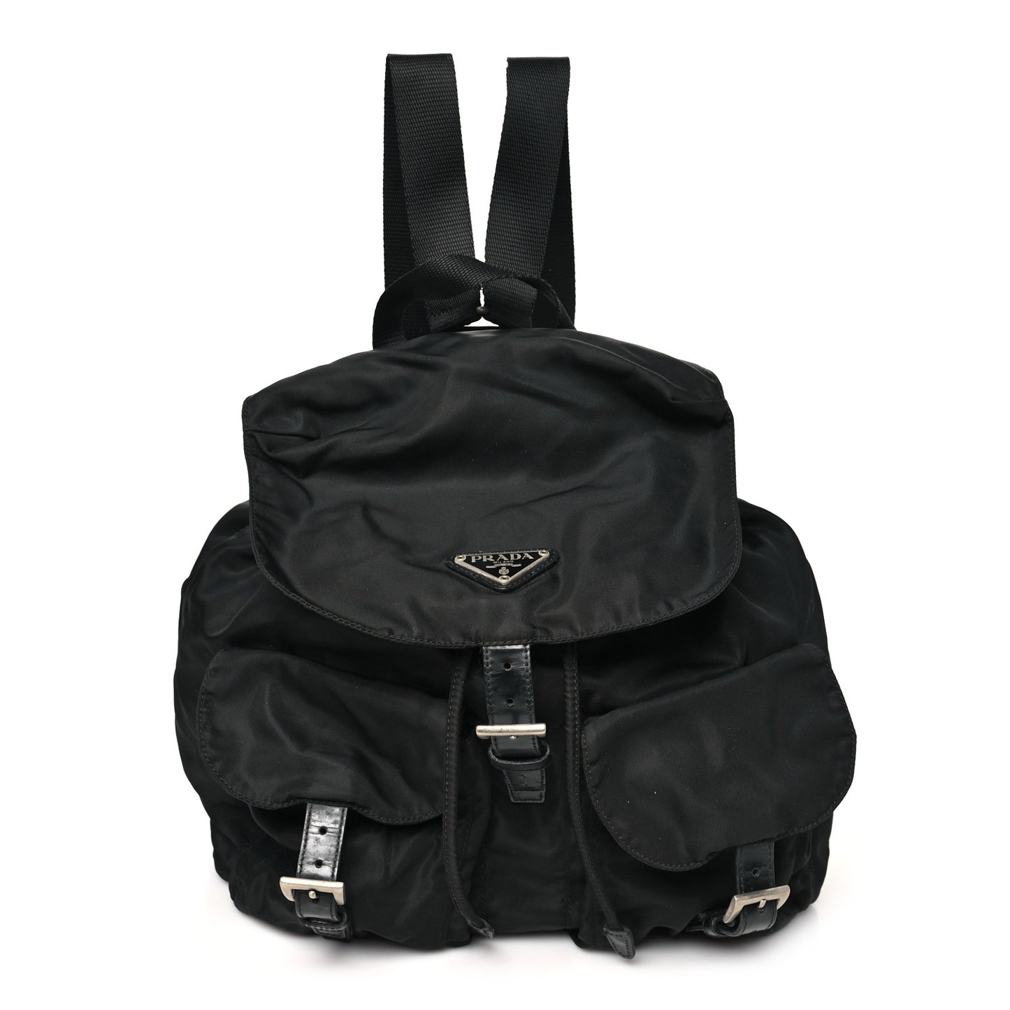 Nylon Vela Medium Backpack Black