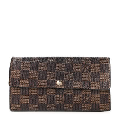 Louis Vuitton Damier Ebene Sarah Wallet 1 of 13