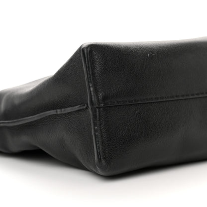 Loewe Calfskin Mini Flamenco Knot Clutch Black 8 of 13