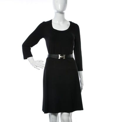 Hermes Polo Swift 32mm H Belt 90 Black Alezan 2 of 7
