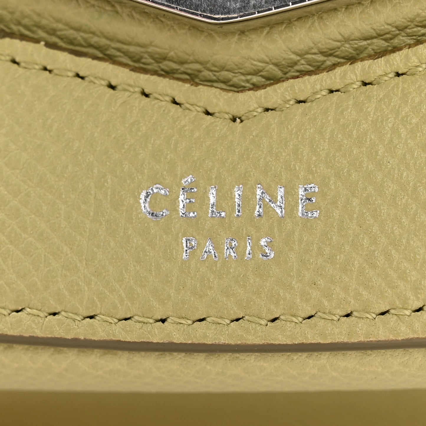 Baby Grained Calfskin Small Trotteur  Jade